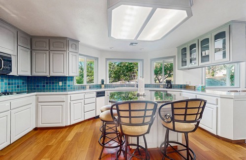 Coarsegold House | Beautiful Home on 2 Acres w/Expansive Deck, Wood-Burning Stove & A/C