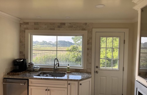 Lords Point House | Beautiful home on Lords Point in Stonington CT with lots of parking on large lot