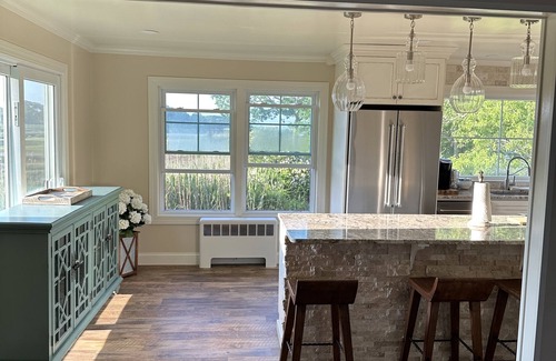 Lords Point House | Beautiful home on Lords Point in Stonington CT with lots of parking on large lot