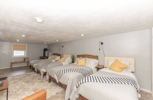 Lake Luzerne-Hadley House | Beautiful home on the river with Private Dock.