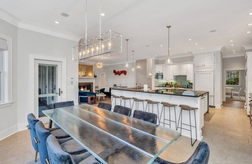 Water Mill House | Beautiful home with private pool, hot tub, gym, pool table, ping pong, fire.