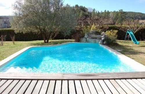 Vaison-la-Romaine House | Beautiful house with swimming pool, superb view on Mont Ventoux and old town