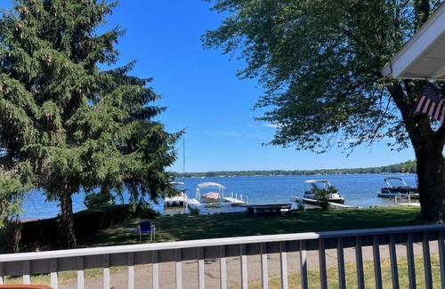 Dowagiac House | Beautiful Indian Lake home with amazing lake views!