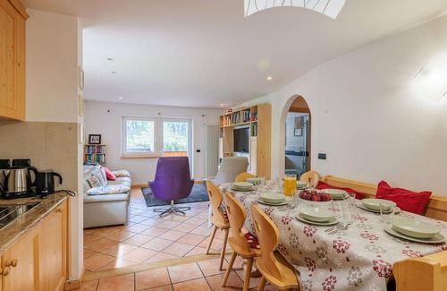 Canazei Apartment | Beautiful apartment for 6 people with TV and balcony