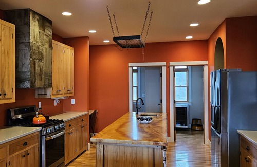 Northport House | Beautiful Lake Michigan sunset view home between Leland & Northport, dogs ok!