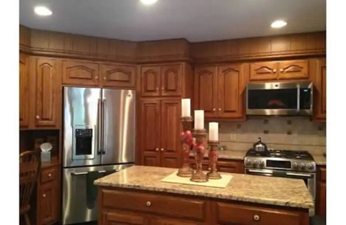 Gaylord House | Beautiful Lakefront Home on Big Lake!