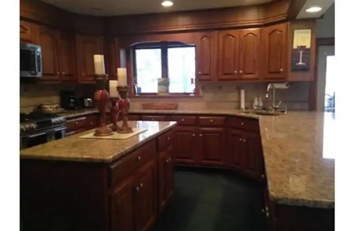 Gaylord House | Beautiful Lakefront Home on Big Lake!
