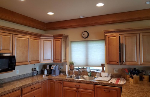 Gaylord House | Beautiful lakeside home with private beach, access to golf, skiing, shopping.