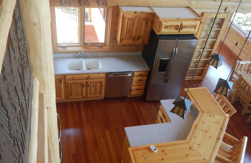 Lutsen House | Beautiful Log House On Bluff Overlooking Caribou Lake