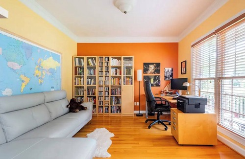 Cary House | Beautiful, mediterranean-style, not-so-big home, w/ open layout & prime location