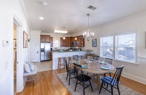 Rodanthe Condo | Beautiful oceanfront condo with boardwalk to the beach!