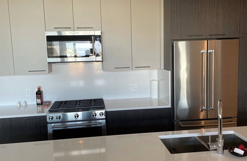 Booktown Condo | Beautiful penthouse with a view in the center of downtown Sidney.