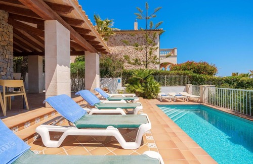 Cala Mesquida House | Beautiful private villa for 8 guests with WIFI, A/C, private pool, TV, terrace and pets allowed