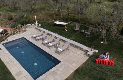Montelupo Fiorentino Villa | Beautiful private villa for 11 guests with WIFI, private pool, A/C, TV, patio and panoramic view