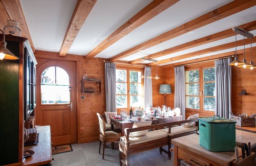 Villars-sur-Ollon House | Beautiful private villa for 10 guests with WIFI, TV, terrace and parking