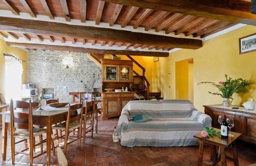 Cortona Villa | Beautiful private villa with private pool, WIFI, TV, terrace, pets allowed, panoramic view, parking