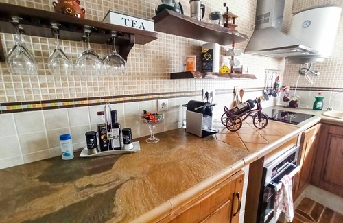 Cabra Villa | Beautiful private villa with A/C, private pool, WIFI, hot tub, TV, terrace, pets allowed and par.