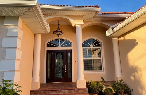 Fort Myers House | Beautiful ranch home on quiet canal with ocean access and spa.
