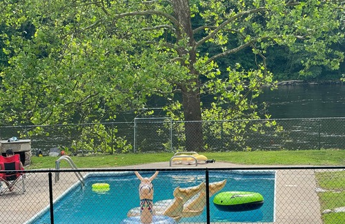Martins Creek House | Beautiful River front home with pool