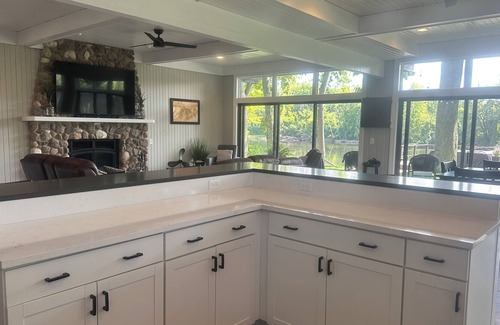 Benton Harbor House | Beautiful riverfront home close to downtown shopping and restaurants