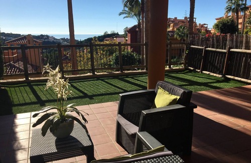 Urbanizacion Hacienda las Chapas Apartment | Beautiful South Facing Apartment With Magnificent Sea Views