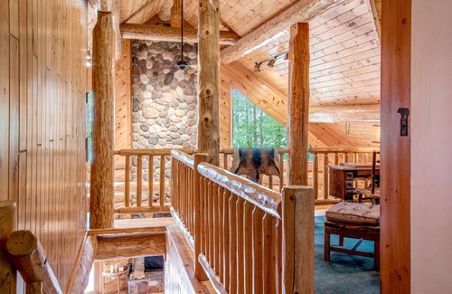 Land O Lakes House | Beautiful southwest lakefront home w/wood fireplace, deck, lake views, firepit