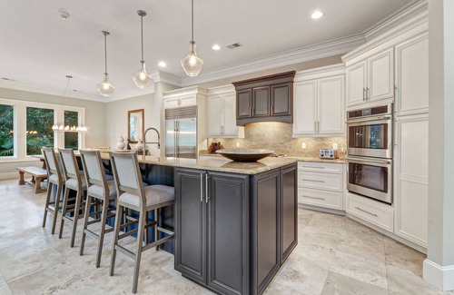 Oceanside House | Beautiful & Spacious Third Row Ocean Sea Pines Home with Private Pool & Spa