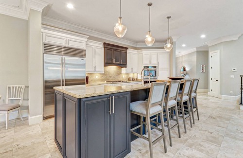 Oceanside House | Beautiful & Spacious Third Row Ocean Sea Pines Home with Private Pool & Spa