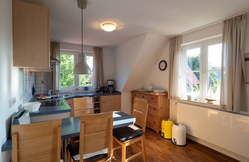 Spiekeroog Apartment | Beautiful top floor vacation apartment in the east of the island with garden use