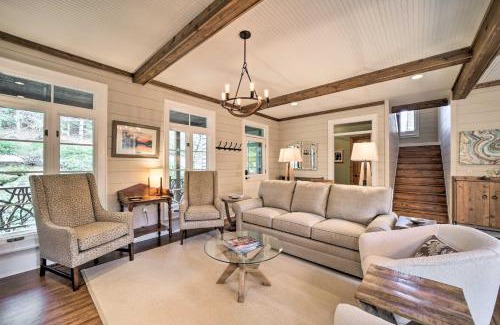 Cashiers House | Beautiful Trillium Home Next to Waterfall!