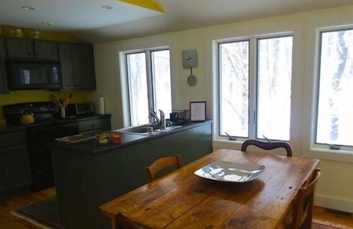 Belmont Apartment | Beautiful & Unique Spacious Studio near Okemo. Booking fall and winter!