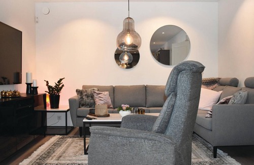 Vittsjo House | Beautiful vacation home with a nice, large terrace.