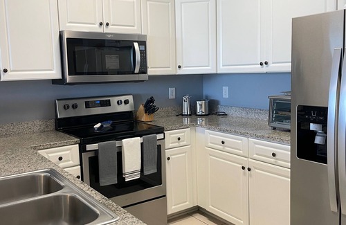 West Panama City Beach Condo | Beautiful Views From Large 6th Floor Balcony at Emerald Isle Resort