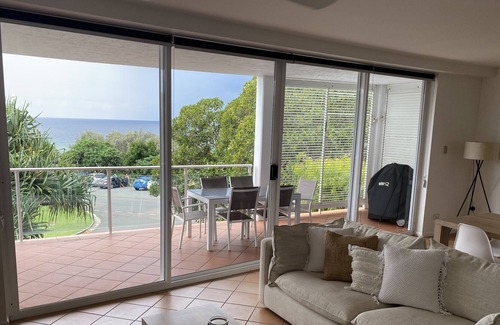 Sunrise Beach Apartment | Beautiful views from your balcony, directly opposite the beach