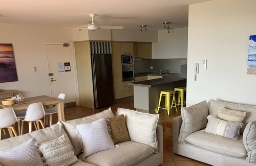 Sunrise Beach Apartment | Beautiful views from your balcony, directly opposite the beach