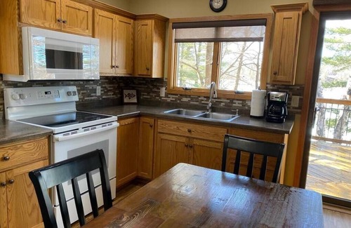 Shell Lake Cabin | Beautiful views/Private Beach/Clean & comfortable cabin!