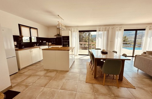 Les Vans Villa | Beautiful! Villa Cerise south Ardèche Les Vans, private pool, superb view