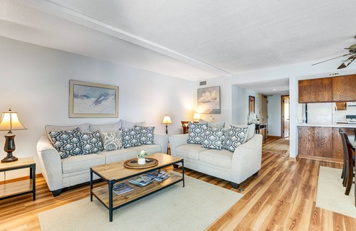 Isle of Palms Villa | Beautiful villa surrounded by lush landscaping - walk to beach, golf & pool