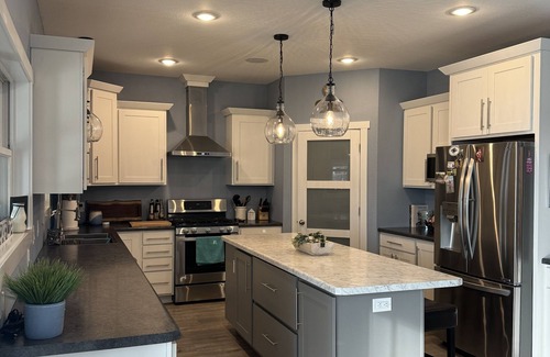Fremont House | Beautiful waterfront home one hour from Green Bay!