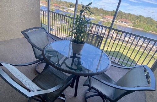 Palm Coast Condo | Beautiful Waterfront Canopy Walk Condo!