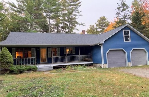 Surry House | Beautiful Year Round Maine Retreat: Lakeside Cottage with dock and boats
