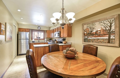 Peak 9 House | Beautifully remodeled 2 bedroom ski in/out townhome at the Cedars