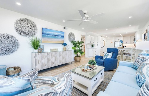 Sanibel Condo | Beautifully renovated two-bedroom corner on 3rd floor with wrap around views!