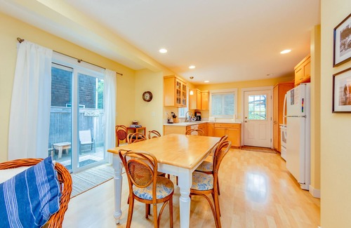 Manzanita House | Becalmed MCA#1653-Fenced yard, 1/4 block to beach, dogs ok, Gas Fireplace