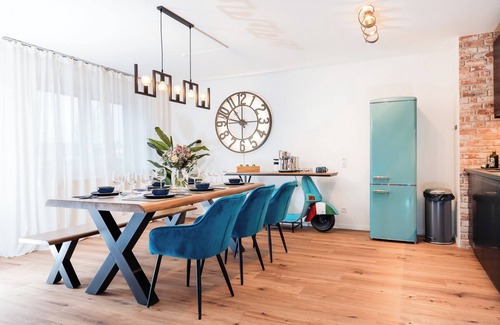 Aachen Apartment | Bee Apartments Design, NESPRESSO, Kitchen,Parking,PS5
