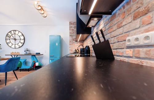 Aachen Apartment | Bee Apartments Design, NESPRESSO, Kitchen,Parking,PS5