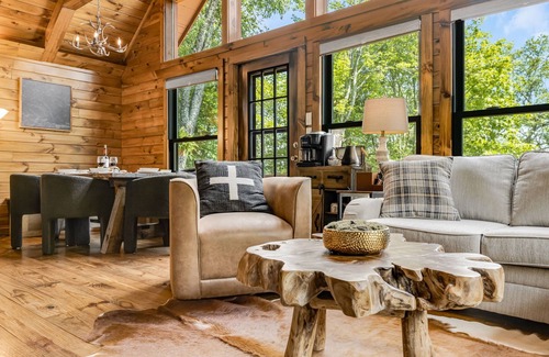 Charter Hills Cabin | Beech & Barrel - 5 min to slopes! Hot Tub, Sauna, Speakeasy, and Firepit