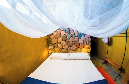 Dahab Cabin | Beit Theresa Stone Room with Pool Viewnn
