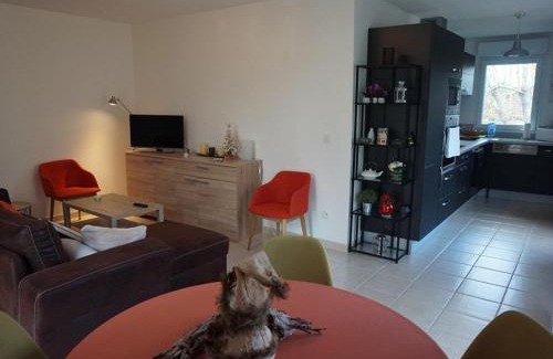 Merville-Franceville-Plage Apartment | Bel appartement central avec piscine chauffée, balcon et terrasse - 3 pièces, 70m², parking inclus - FR-1-465-9