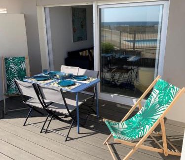 Guidel Apartment | Bel Appartement 11 au rez chaussée vue mer au Maeva